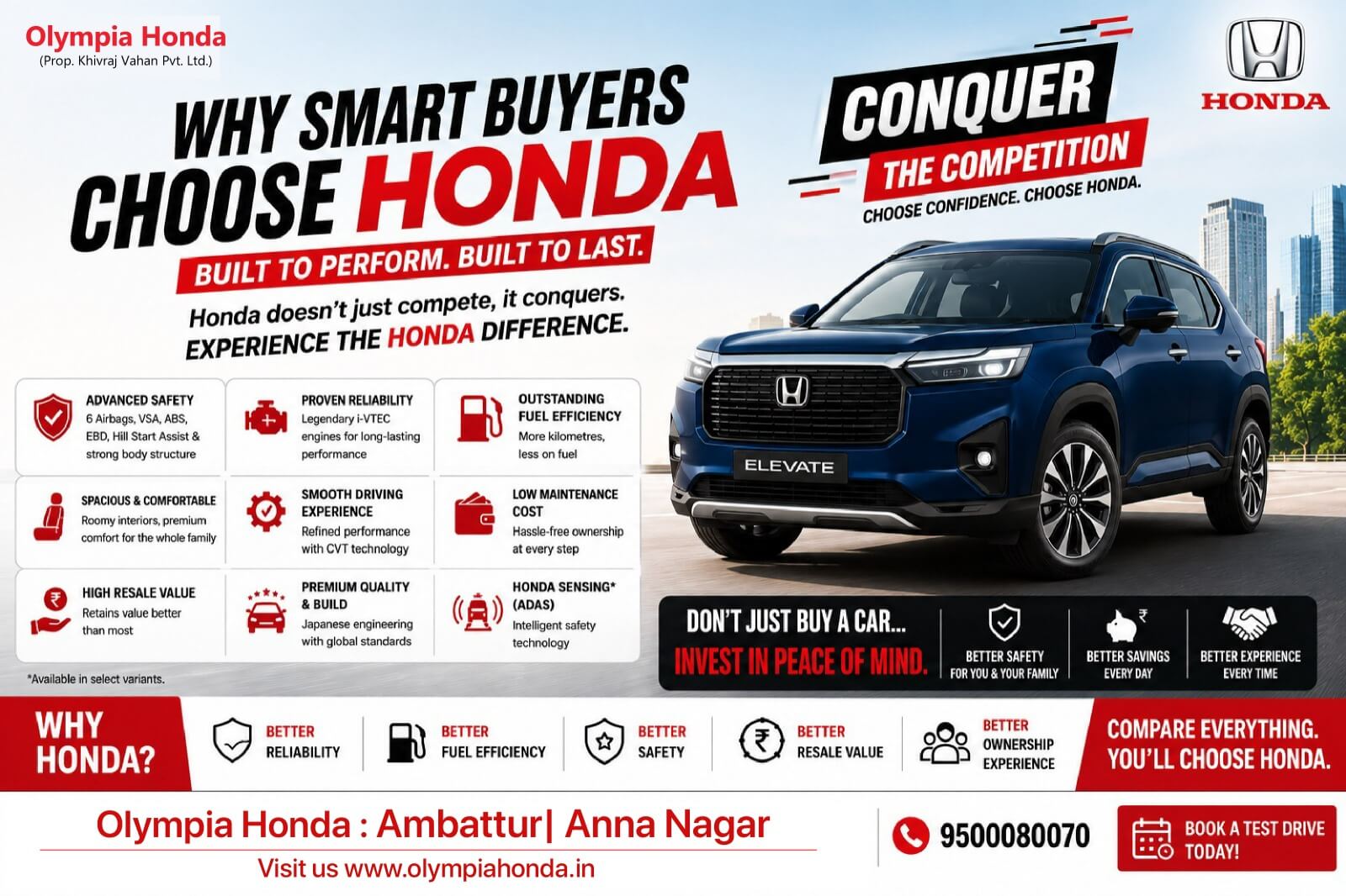 Olympia Honda - Elevate Offer Jul 2026