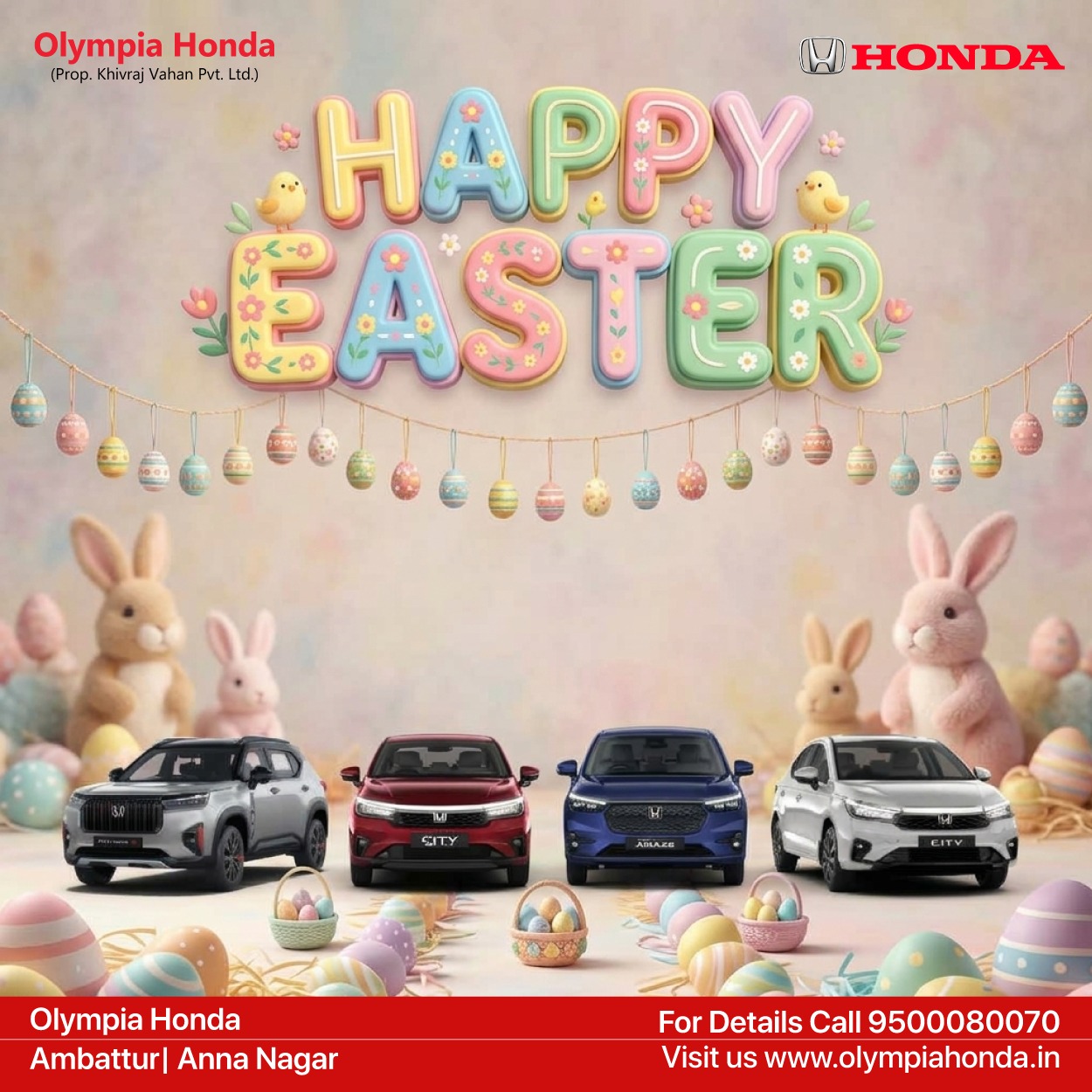 Olympia Honda - Happy Easter